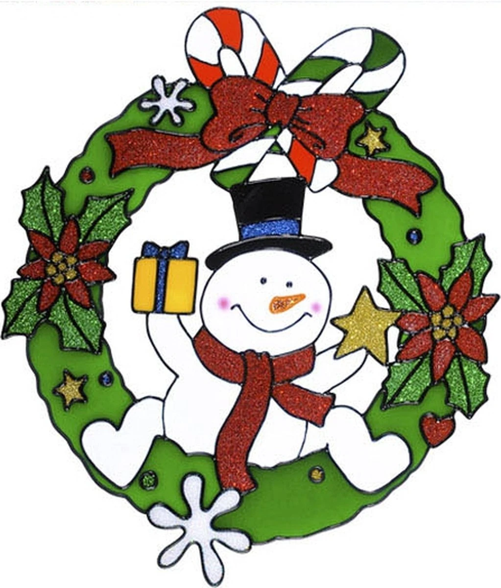 2x Autocollants De Fenêtre De Noël Images De Bonhomme De Neige 30 Cm - Décoration De Fenêtre De Fenêtre De Noël - Autocollants De Noël Kinder 4 2x Autocollants De Fenêtre De Noël Images De Bonhomme De Neige 30 Cm - Décoration De Fenêtre De Fenêtre De Noël - Autocollants De Noël Kinder – Image 2