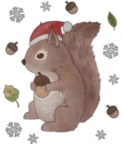 Set De 4 Stickers Fenêtre Animaux De Noël - Noël - Décoration De Décoration De Fenêtre - Décoration De Fête - 28 X 34 Cm 17 Set De 4 Stickers Fenêtre Animaux De Noël - Noël - Décoration De Décoration De Fenêtre - Décoration De Fête - 28 X 34 Cm -DUNI Magasin 1025x1200