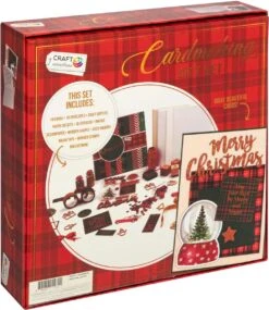 Paquet De Cartes De Noël Craft Sensations DIY | 10 Cartes | Créez Vos Propres Cartes De Noël | Hobby - Noël - Père Noël - Vacances | Noël | Décorations Pour Cartes Incluses | 10 Enveloppes Incluses -DUNI Magasin 1040x1200 1