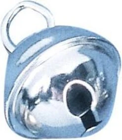 20x Cloches En Métal Argenté Avec Oeil 11 Mm Fournitures De Loisirs / Artisanat - Cloches De Bonnet De Noël - Cloches De Chat - Hobby- Et Matériel