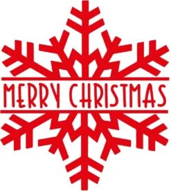 Sticker Fenêtre Noël Flocon De Neige - Noël - Flocon De Neige - Joyeux Noël - Noël - Sticker Fenêtre - Sticker Fenêtre Grand