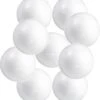Set De 100x Pièces Hobby / DIY Boules / Boules En Polystyrène 3 Cm - Fabrication De Boules De Noël - Fabrication De Matériaux De Base / Matériel De Loisir