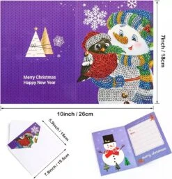 Cartes De Noël Huntex Peinture De Diamants - 8 Pièces - Cartes De Vœux - Peinture De Diamants Adultes - Noël - Forfait Complet - Cartes -DUNI Magasin 1150x1200 1