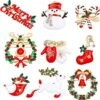 9 Pièces Broches De Noël Pin Set Strass Broches De Noël Cristal Décorations De Noël Pour Vêtements Ornements De Cadeau -DUNI Magasin 1177x1200 2