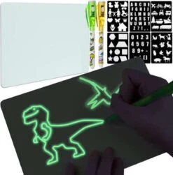 Oneiro's Luxe Draw With Me Glow In The Dark Drawing Board™ - Appareils De Cuisine - Cuisine - Salle à Manger - Noël - Cadeau - Bouilloires - électronique