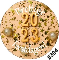 Joyeux Noël 2022 Étiquettes - Étiquettes De Voeux - Étiquettes Cadeaux - Sceaux De Happy Année - Autocollants De Bonne Année 40 Mm 40 Pcs #223