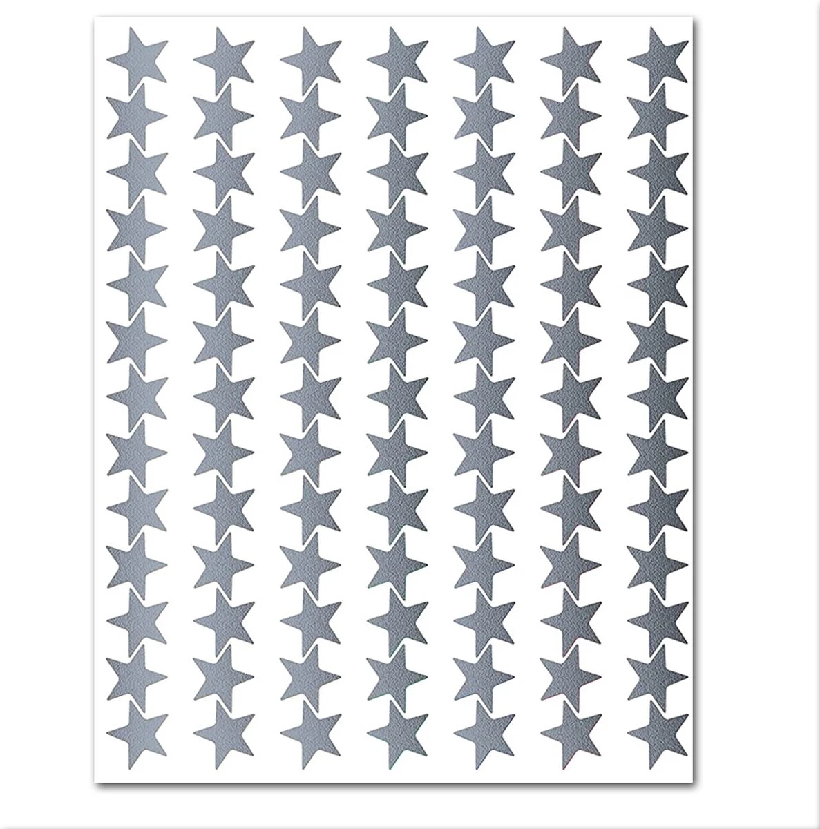 Silver Star Autocollants Glossy - 294 Autocollants - Mega Advantage - Star Stickers Argent - 3 Feuilles Star Stickers - Craft Stickers Noël - Hobby Stickers Christmas - Cards Autocollants 4 Silver Star Autocollants Glossy - 294 Autocollants - Mega Advantage - Star Stickers Argent - 3 Feuilles Star Stickers - Craft Stickers Noël - Hobby Stickers Christmas - Cards Autocollants – Image 2