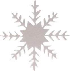 3x Formes De Cristal De Glace En Polystyrène 30 X 5 Cm Matériel De Loisir/artisanat - DIY - Artisanat - Polystyrène - Peinture De Décoration De Noël