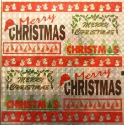 Feuilles D'autocollants Découpés Holographiques De Noël - 60 Feuilles - 12 Différentes - Utilisez-les Pour Des Cadeaux, Des Cartes Ou Des Albums Photo -DUNI Magasin 1189x1200
