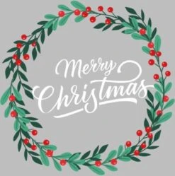 3Motion- Décorations De Noël- Autocollant De Fenêtre- Couronne De Noël- Joyeux Noël- 4pcs- Autocollant Transparent-45cm -DUNI Magasin 1192x1200 6