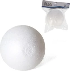 Paquet De 2 X Passe-temps En Polystyrène / DIY Boule / Sphère 10 Cm - Fabrication De Boules De Noël Matériel D'artisanat -DUNI Magasin 1193x1200 2