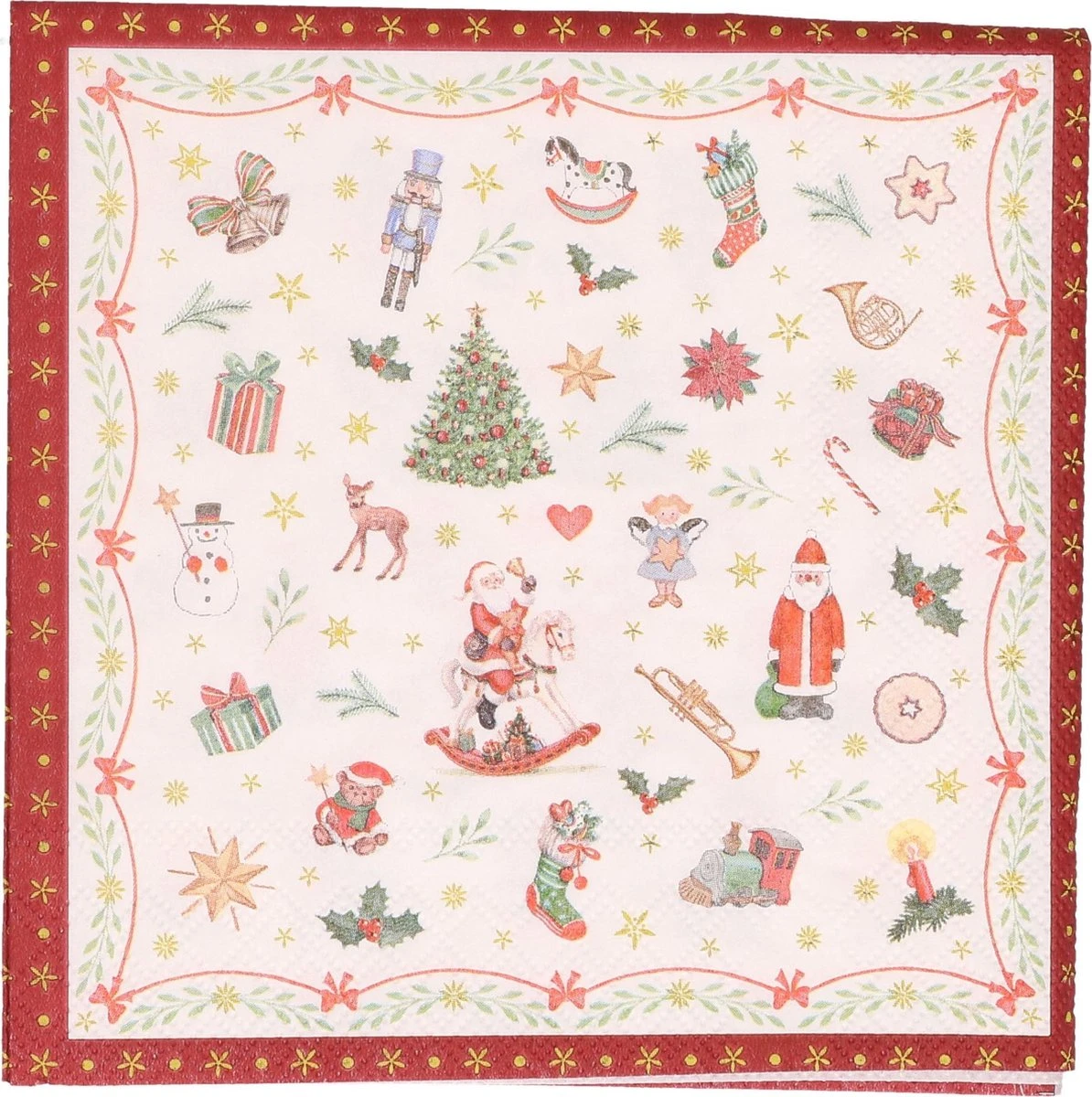 20x Serviettes De Thème De Noël Avec Les Chiffres De Noël / Images De Noël 33 X 33 Cm - Serviettes En Papier De Noël - Serviettes En Papier à Usage Unique 3 Plis 3 20x Serviettes De Thème De Noël Avec Les Chiffres De Noël / Images De Noël 33 X 33 Cm - Serviettes En Papier De Noël - Serviettes En Papier à Usage Unique 3 Plis