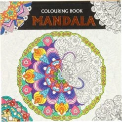 Cahier De Coloriage Mandala 48 Pages à Colorier "Orange" | Cadeau De Chaussures | Pointe Sainte | Conseil De Noël