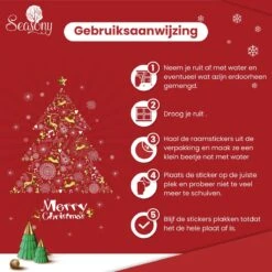 Autocollant De Fenêtre De Noël De Couleur Saisonnière - Cadeau De Décorations De Noël De Noël - Cartes De Noël - Décoration De Noël -DUNI Magasin 1199x1200 2