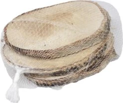 6x Morceaux De Disques D'arbre De Décoration En Bois / Disques D'arbre 21-25 Cm - Disques D'écorce D'arbre De Matériel De Hobby - Décorations De Noël