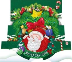 Cartes De Noël Adorzy Peinture De Diamants - Cartes 3D - 8 Pièces - 15x15 Cm - Forfait Peinture De Diamants Complet - Pour Adultes Et Enfants -DUNI Magasin 1200x1023 1