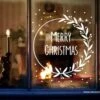 Autocollant De Fenêtre Joyeux Noël - Autocollant De Noël - Autocollant De Guirlande De Décorations De Noël - Décoration De Noël - Décoration De Noël -DUNI Magasin 1200x1024