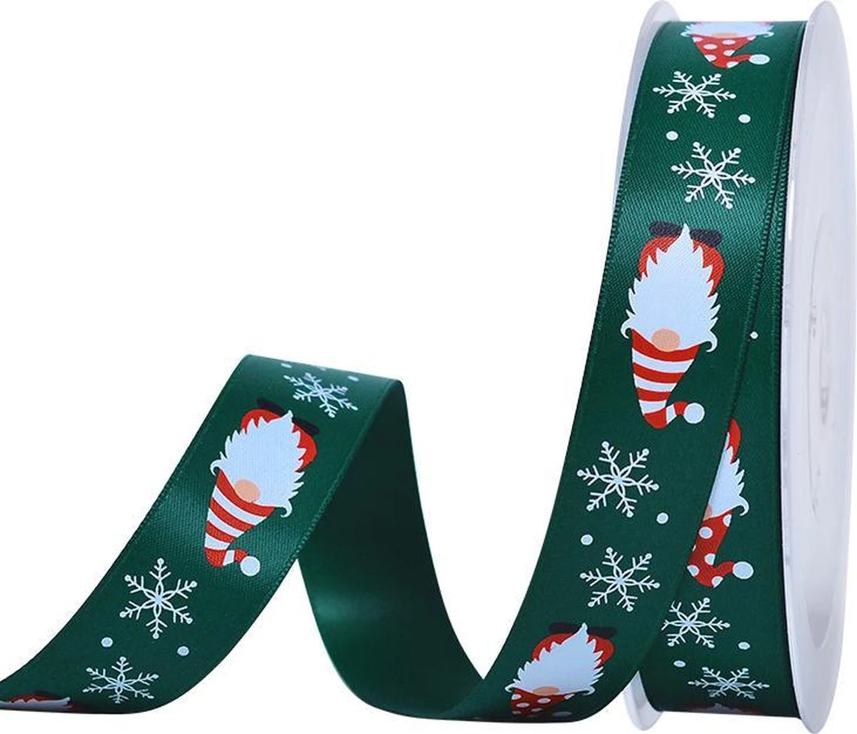 Ruban De Noël 19mm (1.9cm) | Ruban De Satin De Luxe | Ruban De Noël Gnome De Noël | Vert Chasseur (593) Rouge Wit | Ruban Cadeau | Rouleau : 10 Mètres 3 Ruban De Noël 19mm (1.9cm) | Ruban De Satin De Luxe | Ruban De Noël Gnome De Noël | Vert Chasseur (593) Rouge Wit | Ruban Cadeau | Rouleau : 10 Mètres