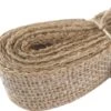 Ruban Jute Ruban 25mm (2.5cm) | Ruban De Toile De Jute Naturel | Marron Beige | Ruban De Noël | Ruban Cadeau | Ruban De Décoration | Rouleau : 3 Mètres -DUNI Magasin 1200x1030