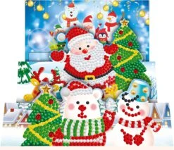 Cartes De Noël Adorzy Peinture De Diamants - Cartes 3D - 8 Pièces - 15x15 Cm - Forfait Peinture De Diamants Complet - Pour Adultes Et Enfants -DUNI Magasin 1200x1033 1