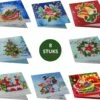 8 Cartes Peinture De Diamants – Cartes De Noël – Cartes De Cartes De Vœux – Set De Cartes – 15x15cm – Avec Enveloppes 2 8 Cartes Peinture De Diamants – Cartes De Noël – Cartes De Cartes De Vœux – Set De Cartes – 15x15cm – Avec Enveloppes -DUNI Magasin 1200x1033 2