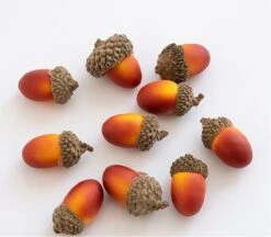 WiseGoods Décoration De Pommes De Pin Gland De Luxe - Décoration De Noël - Décoration D'Automne - Accessoires De Vêtements Pour Bébé De Décoration - Hobby - DIY - 10pcs