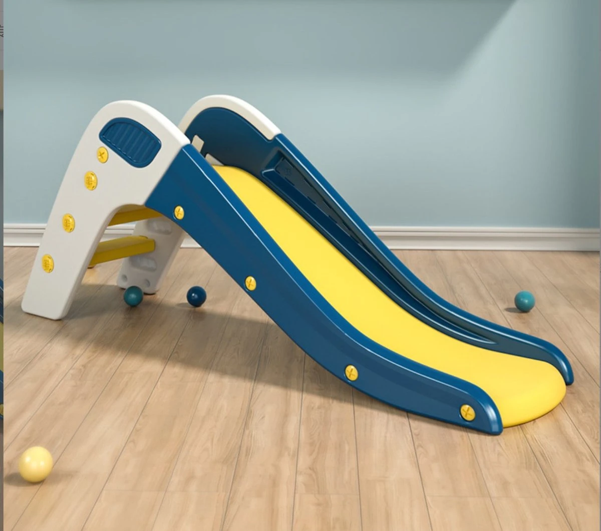 Toboggan Moderne Blauw Jaune | 1 An | 2 Ans | Faire Glisser | Cadeau | Saint-Nicolas | Noël | Garçon | Fille | Intérieur Et Extérieur | Personnalisé 3 Toboggan Moderne Blauw Jaune | 1 An | 2 Ans | Faire Glisser | Cadeau | Saint-Nicolas | Noël | Garçon | Fille | Intérieur Et Extérieur | Personnalisé
