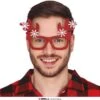 Glitter - Costume De Noël Et Du Nouvel An - Lunettes De Noël à Paillettes Rouges Rudolf - Rouge - Noël - Déguisements D'habillage -DUNI Magasin 1200x1075 4