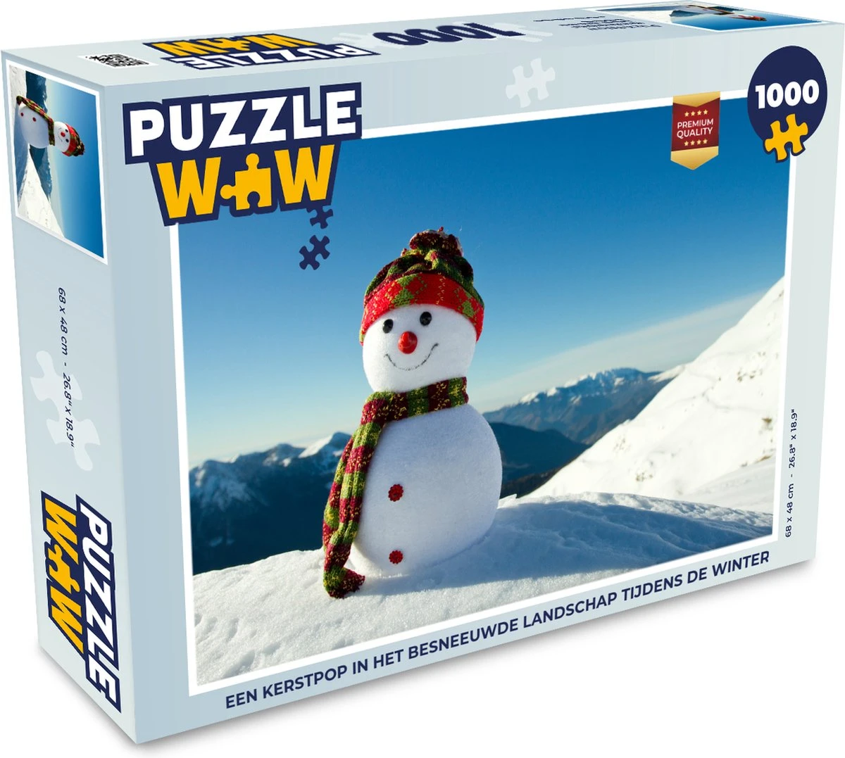 Puzzle Une Poupée De Noël Dans Le Paysage Enneigé Pendant L'hiver - Puzzle - Puzzle 1000 Pièces Adultes - Noël - Cadeau - Cadeau De Noël Pour Hommes, Femmes Et Enfants - Sinterklaas Cadeaux - Sinterklaas Pour Les Grands Enfants 3 Puzzle Une Poupée De Noël Dans Le Paysage Enneigé Pendant L'hiver - Puzzle - Puzzle 1000 Pièces Adultes - Noël - Cadeau - Cadeau De Noël Pour Hommes, Femmes Et Enfants - Sinterklaas Cadeaux - Sinterklaas Pour Les Grands Enfants