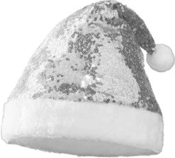 Dressforfun - Chapeau De Noël Avec Des Paillettes D'argent - Déguisement Halloween Habiller Des Vêtements De Fête Vêtements De Carnaval Vêtements De Fête De Carnaval Vêtements De Fête - 303434