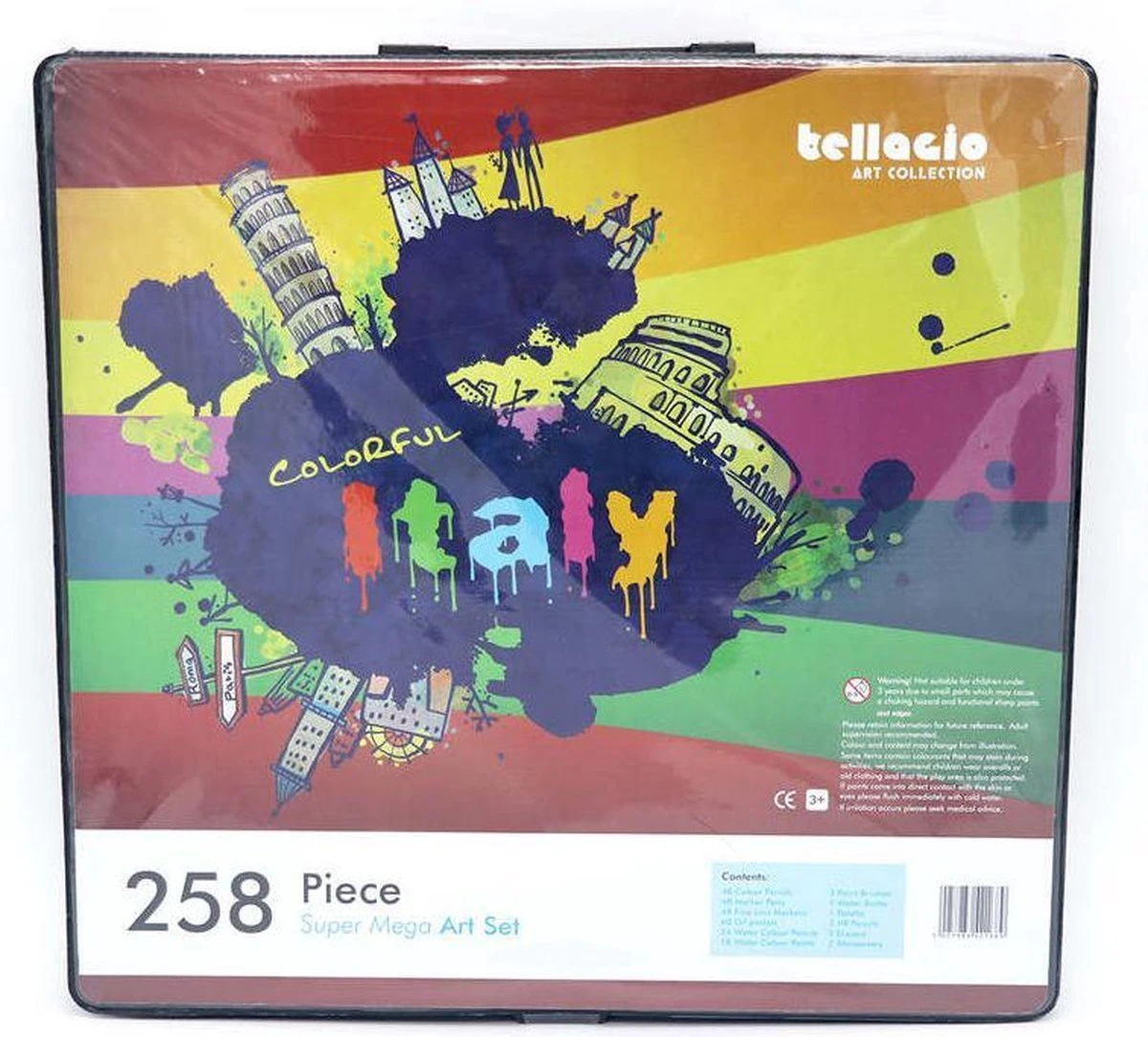 Valise De Dessin XL Pour Enfants - 258 Pièces - Extra Groot - Ensemble De Dessin - Crayons De Couleur - Aquarelle - Craie - Sinterklaas - Noël - Cadeau Pour Enfants 4 Valise De Dessin XL Pour Enfants - 258 Pièces - Extra Groot - Ensemble De Dessin - Crayons De Couleur - Aquarelle - Craie - Sinterklaas - Noël - Cadeau Pour Enfants – Image 2