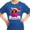 Mauvaise Chemise / T-shirt De Noël Rose Cool Boule De Noël Fête De Noël Bleu Pour Enfants - Vêtements De Noël / Tenue De Noël XL (164-176) -DUNI Magasin 1200x1090 5