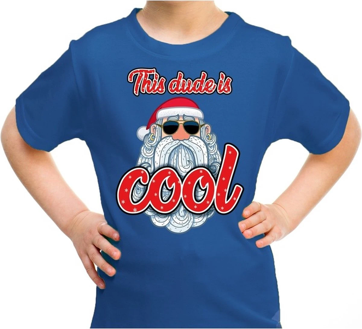 Mauvaise Chemise / T-shirt De Noël - Ce Mec Est Cool Avec Du Bleu De Père Noël Cool Pour Les Enfants - Vêtements De Noël / Tenue De Noël M (116-134) 3 Mauvaise Chemise / T-shirt De Noël - Ce Mec Est Cool Avec Du Bleu De Père Noël Cool Pour Les Enfants - Vêtements De Noël / Tenue De Noël M (116-134)