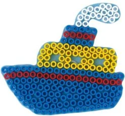 Set De 4 Différents Moules De Perles à Repasser Hama MAXI Véhicules / Figurine / Plaque De Base (voiture, Bateau, Avion, Camion / Camion) Pour Perles à Repasser Extra Larges (idée Cadeau Saint & Noël, Cadeau Chaussure) -DUNI Magasin 1200x1112