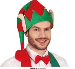 Guirma - Costume De Noël Et Du Nouvel An - Helper Of The Christmas Man Elf - Rouge, Vert - Noël - Déguisements Des Vêtements