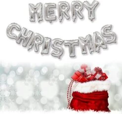 Loha- Party ®Festivz Merry Noël Letter Ballons Set - Ballons De Noël - Guirlande De Ballons En Aluminium - Décoration De Noël - Bannière - Rouge - Or - Décoration De Fête - Décoration De Noël - Étoiles - 9 Pièces - 40 Cm -DUNI Magasin 1200x1124 1