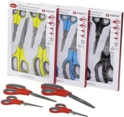 Ensemble De Ciseaux | 6.132 | Couleur Aléatoire | 4 Pièces | Ciseaux Universels En Acier Inoxydable | Ciseaux | Couper | Bricoler | Ciseaux De Cuisine | Noël | Noël | Cadeau