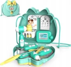Mivida - Jouets Doctor Set - 16 Pièces - Docteur - Sac De Docteur - Jeu De Rôle - Enfants - Jeu Éducatif - Fantaisie - Théâtre - Jouets Pour Kinder - Jouets Pour Enfants - Garçons Et Filles - Infirmière - Cadeau - Noël