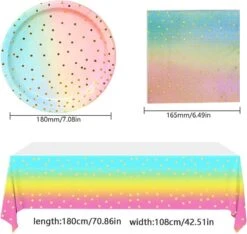 Vaisselle De Fête Anniversaire D'enfant Assiettes En Papier Arc-en-ciel Anniversaire D'enfant Filles Lot De 20 Assiettes Jetables Lot De 20 Serviettes Nappes De Fête + Drapeau Triangulaire Pour Anniversaires, Fêtes, Noël -DUNI Magasin 1200x1137