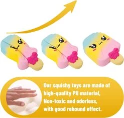 Flightmode- Speelgoed Anti-stress Squishies , Crème, Lent, Soulagement Du Stress, Kawaii, Halloween, Noël, Gadgets étranges, Convient Aux Enfants Et Aux Adultes (Groot, 11 Pouces) -DUNI Magasin 1200x1141 2