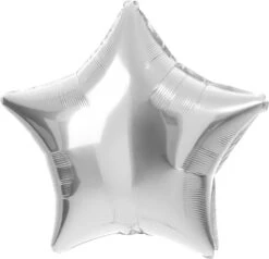 Ballon En Aluminium étoile Argent Décoration D'anniversaire Ballons à L'hélium Décoration De Ballon étoile De Mariage De Noël - 1 Pièce