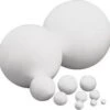 Set De 15x Pièces De Boules En Mousse De Polystyrène De 12 Cm - Matériel D'articles De Hobby - Figurines De Boules De Noël - Faites Vous-même