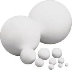 Set De 12x Pièces De Boules / Boules En Polystyrène De 12 Cm - Matériel D'articles De Hobby - Figurines De Boules De Noël - Faites Vous-même