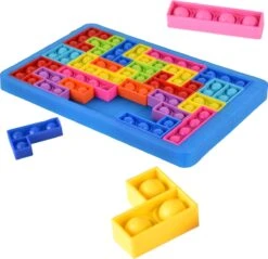 Pop It Fidget Toys - Fidget Toy Pop It Puzzle - Pop It Fidget Toys-tetris Puzzle 27 Pièces - IQ Puzzle-IQ Smart Toys - Pop It Puzzle - Fidget Puzzle - Sinterklaas Cadeaux - Cadeaux De Noël - Puzzle Arc-en-ciel -DUNI Magasin 1200x1160 5