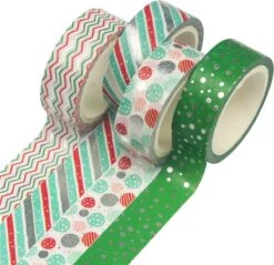 Washi Tape De Noël - Tous Les Modèles | 36 Rouleaux | Pack Combiné | Ruban De Masquage | Décoration | Jours Fériés | Noël | Créativité | Cadeaux -DUNI Magasin 1200x1163 1