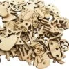 Ornements De Noël En Bois 3CM - Décoration De Noël Pour Sapin De Noël, Décorations De Noël, Scrapbooking Etc. -DUNI Magasin 1200x1163 3