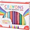 Crayons De Cire 24 Couleurs Dont Fluo Et Métallisé - Multicolore - Cire - Set De 24 - Crayons - Crayons - Crayons De Cire - Crayons De Cire - Cadeau De Noël - Dessin - Couleurs -DUNI Magasin 1200x1169 1