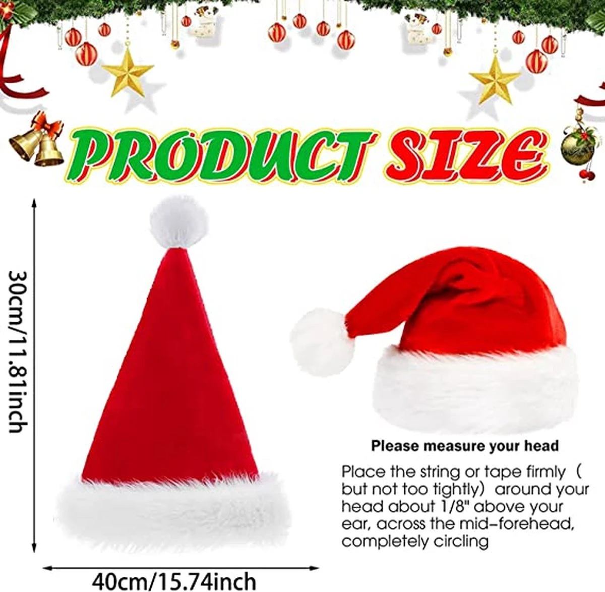 Chapeau De Noël Adulte, Chapeau De Père Noël En Peluche, Chapeau De Fête, Chapeau De Père Noël Bord En Fourrure épaisse Pour Adultes, Chapeau De Père Noël 8 Chapeau De Noël Adulte, Chapeau De Père Noël En Peluche, Chapeau De Fête, Chapeau De Père Noël Bord En Fourrure épaisse Pour Adultes, Chapeau De Père Noël – Image 6