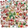 Autocollants De Noël - Autocollants De Noël - 50 Pièces - Cartes De Noël - Autocollants De Noël - Autocollants De Noël - Autocollants De Noël - Cadeau -DUNI Magasin 1200x1175 1