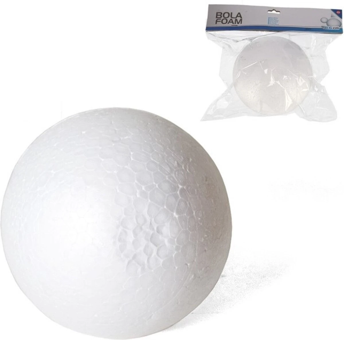 Paquet De 5 X Passe-temps En Polystyrène / DIY Boule / Sphère 12,5 Cm - Fabrication De Boules De Noël Matériel D'artisanat 4 Paquet De 5 X Passe-temps En Polystyrène / DIY Boule / Sphère 12,5 Cm - Fabrication De Boules De Noël Matériel D'artisanat – Image 2